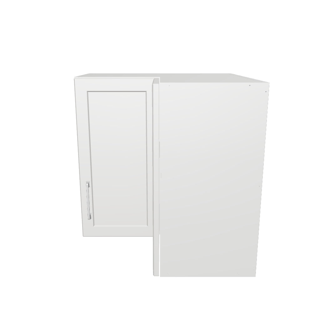 24x24" Wide x 24" High Corner Wall Cabinet - Thermofoil Doors