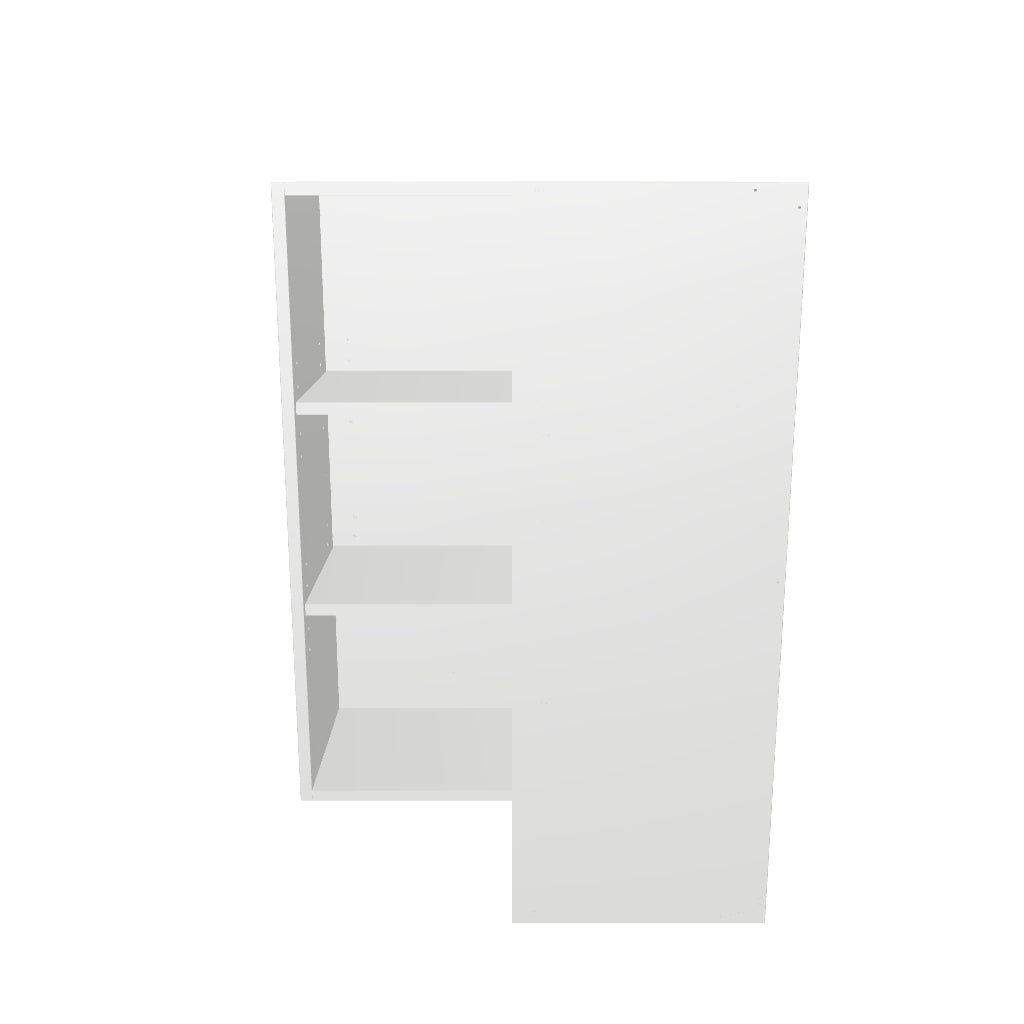 24x24" Wide x 34" High Corner Wall Cabinet - Thermofoil Doors