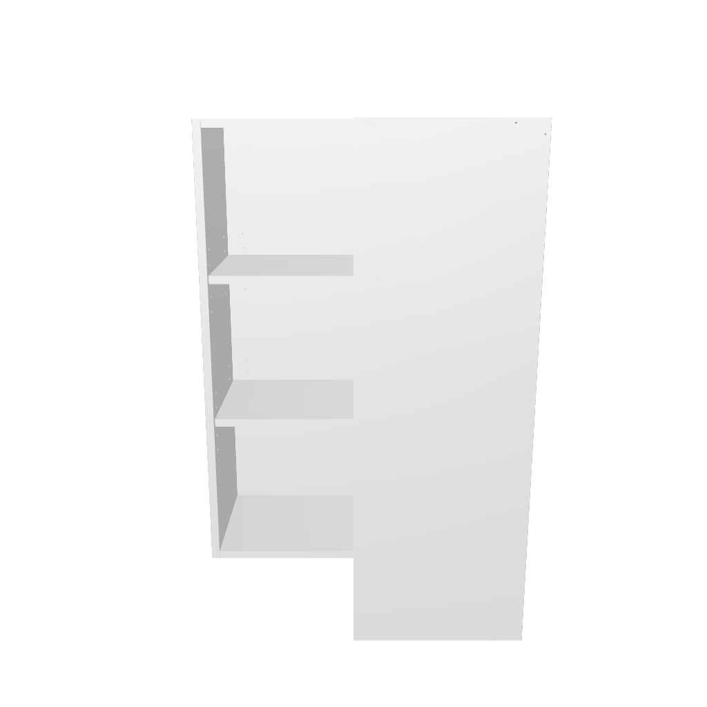 24x24" Wide x 36" High Corner Wall Cabinet - Thermofoil Doors