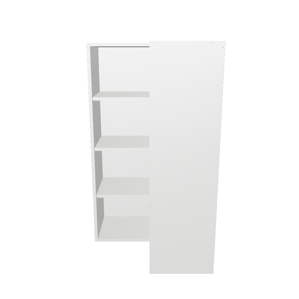 24x24" Wide x 42" High Corner Wall Cabinet - Thermofoil Doors