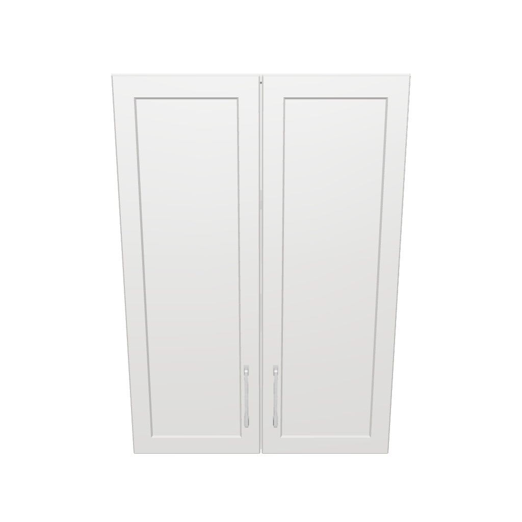 24" Wide x 34" High Wall Cabinet - Thermofoil Doors