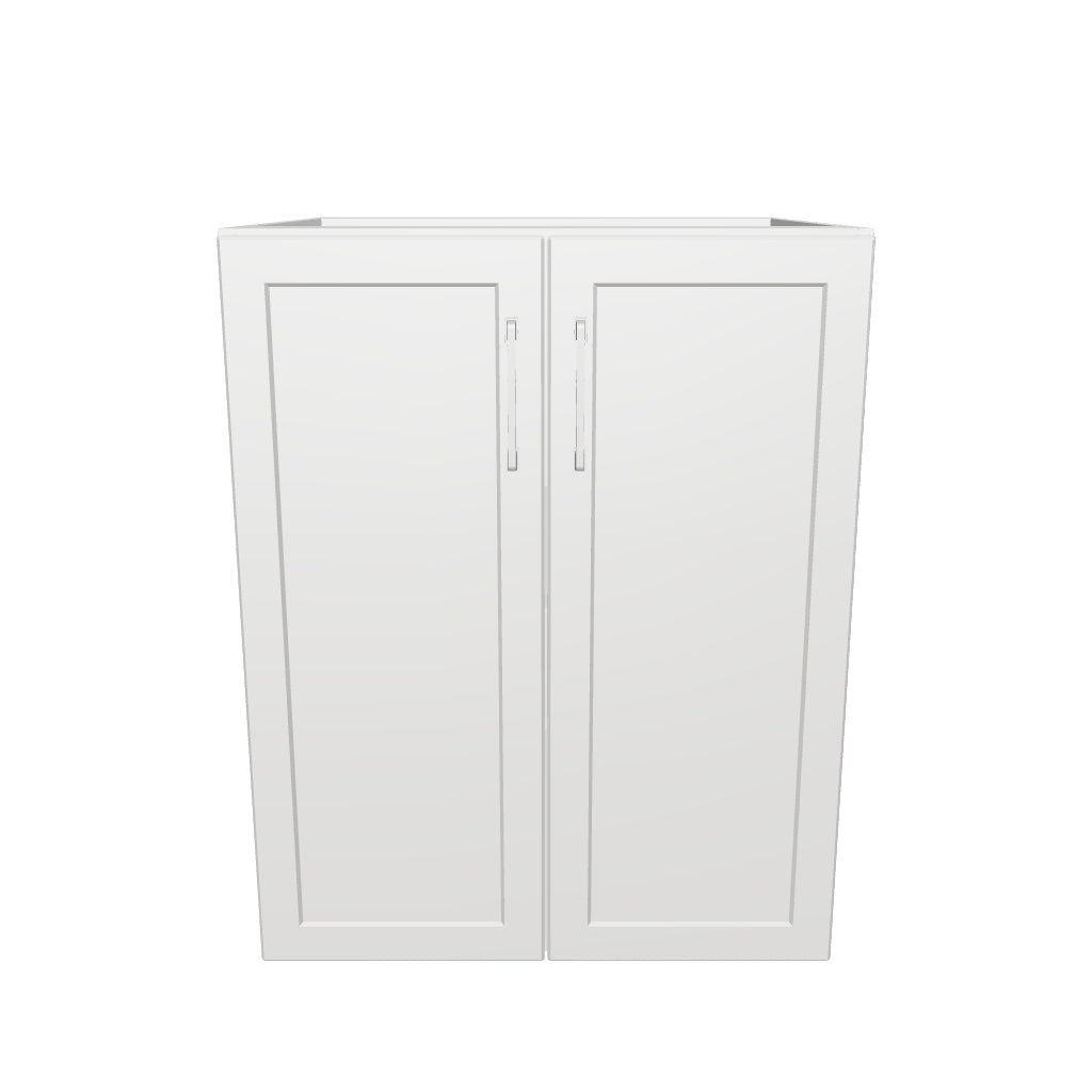 25" Wide Base Cabinet - Painted Doors