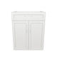 25" Wide Base Cabinet With Drawer On Top - Thermofoil Doors