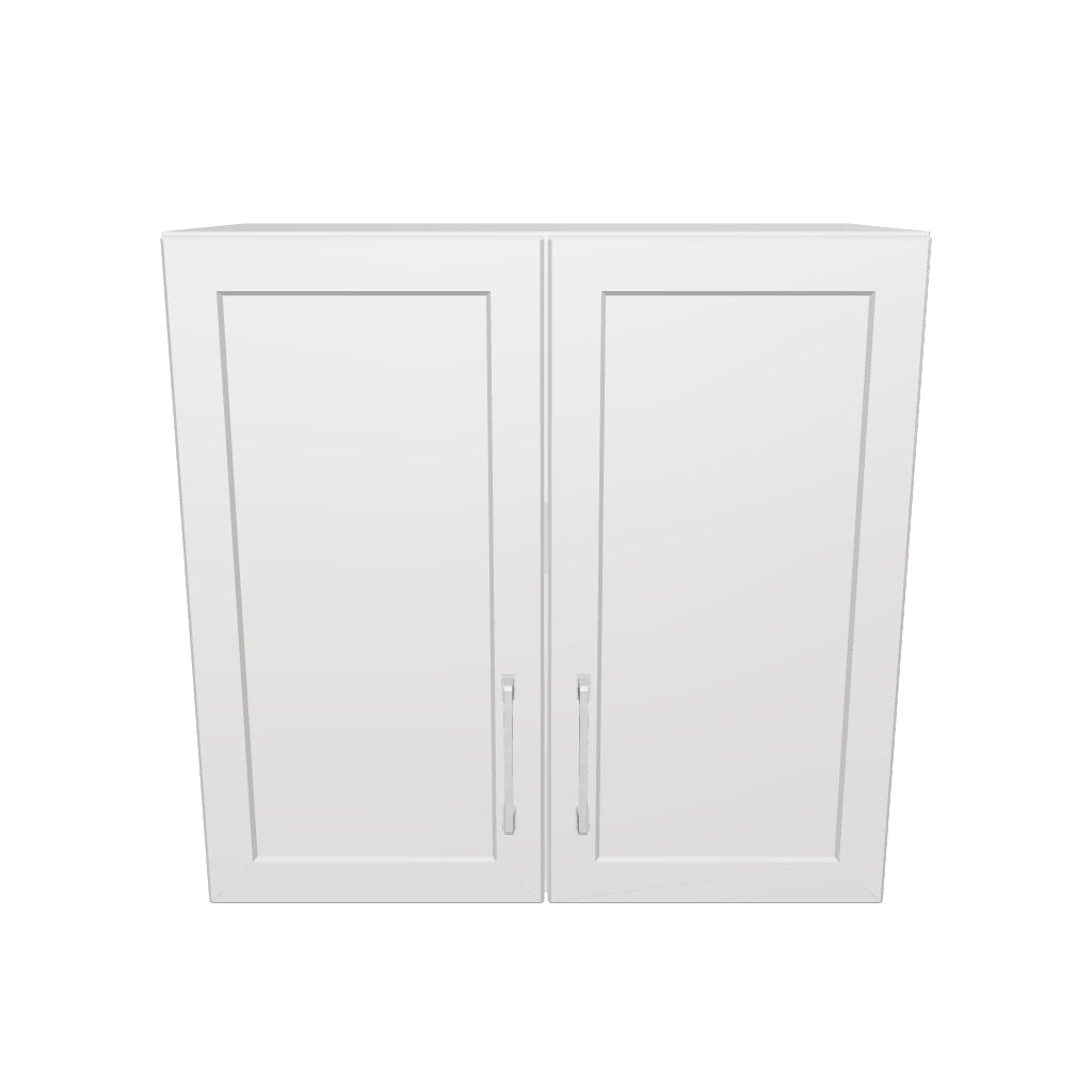 25" Wide x 24" High Wall Cabinet - Thermofoil Doors