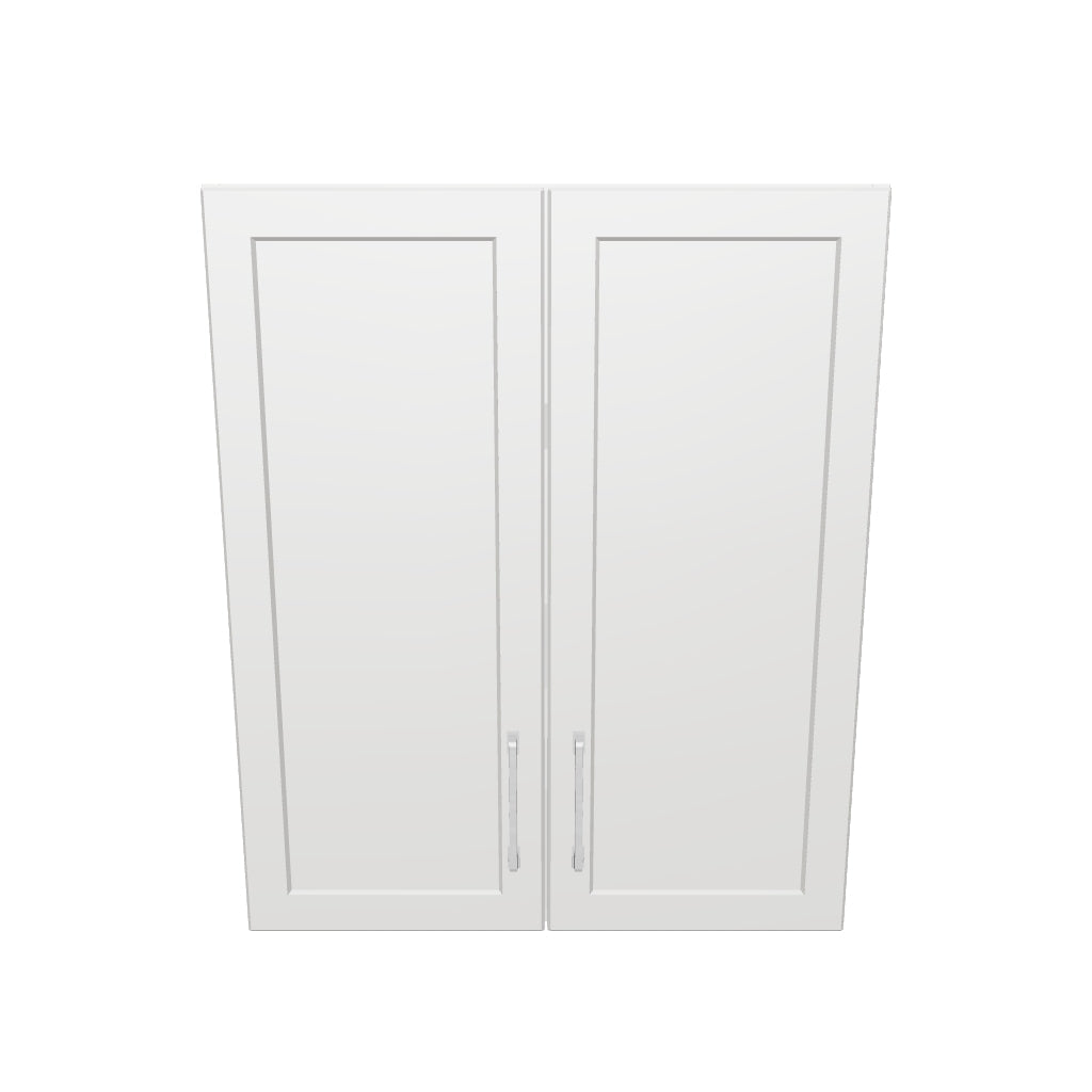 25" Wide x 30" High Wall Cabinet - Thermofoil Doors