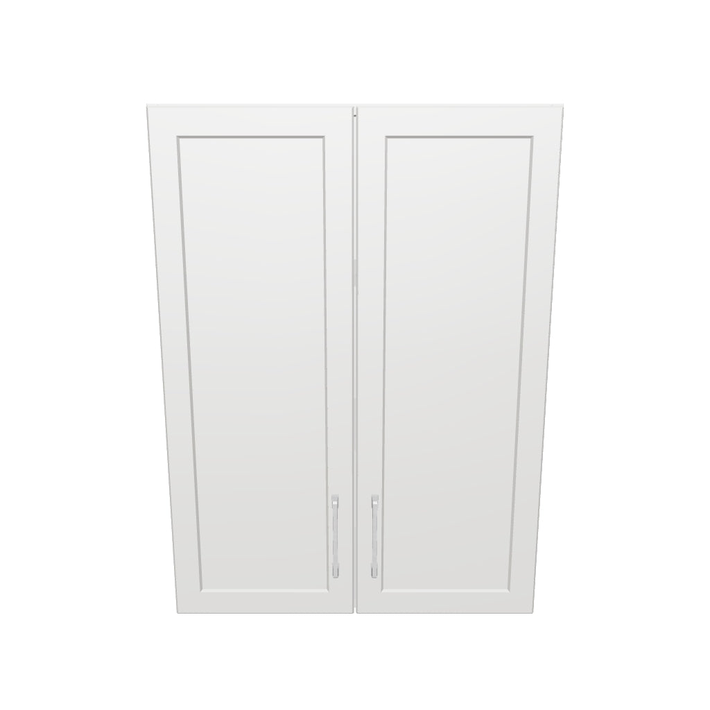25" Wide x 34" High Wall Cabinet - Thermofoil Doors
