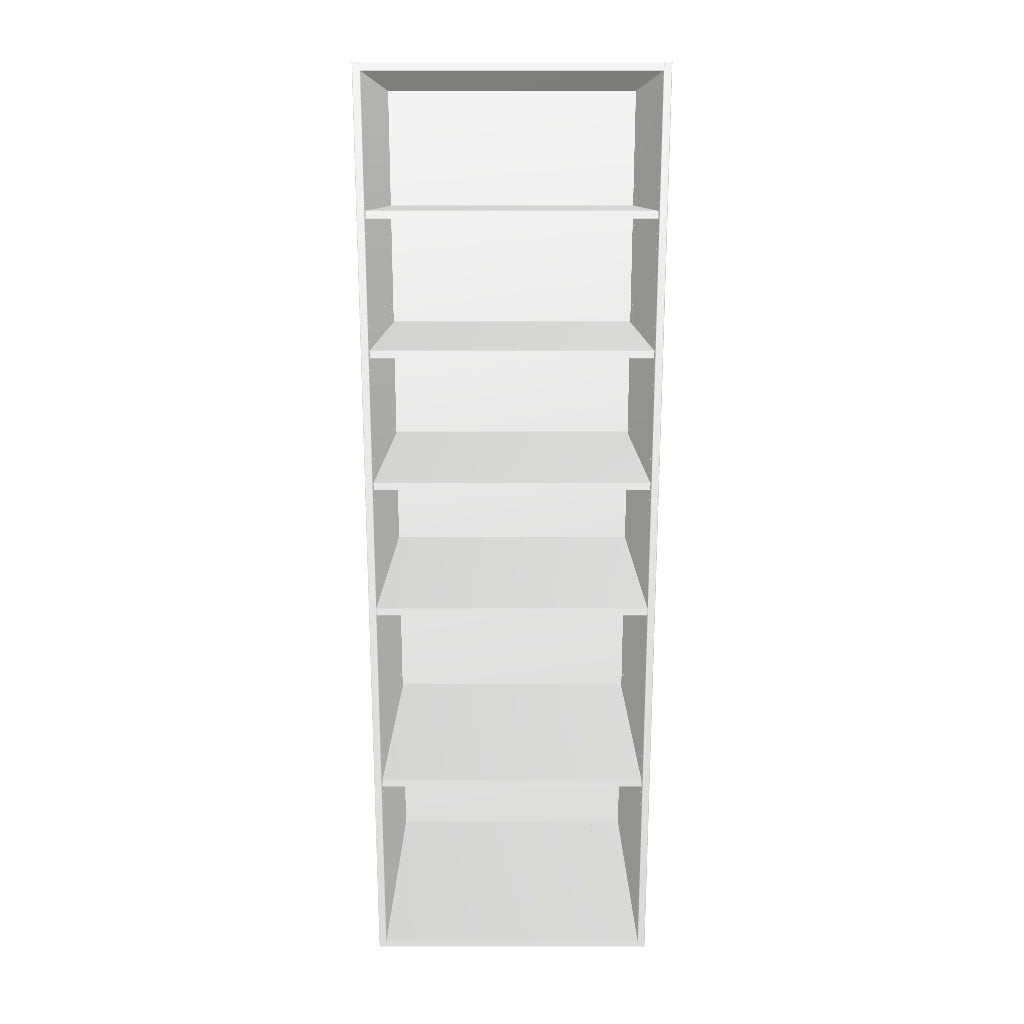 27" Wide Tall Pantry Cabinet - Painted Doors