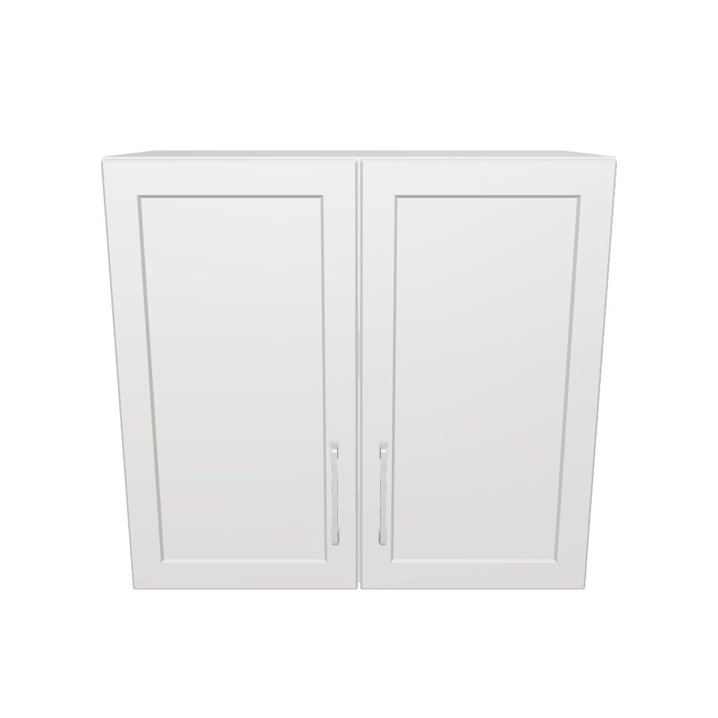 26" Wide x 24" High Wall Cabinet - Thermofoil Doors