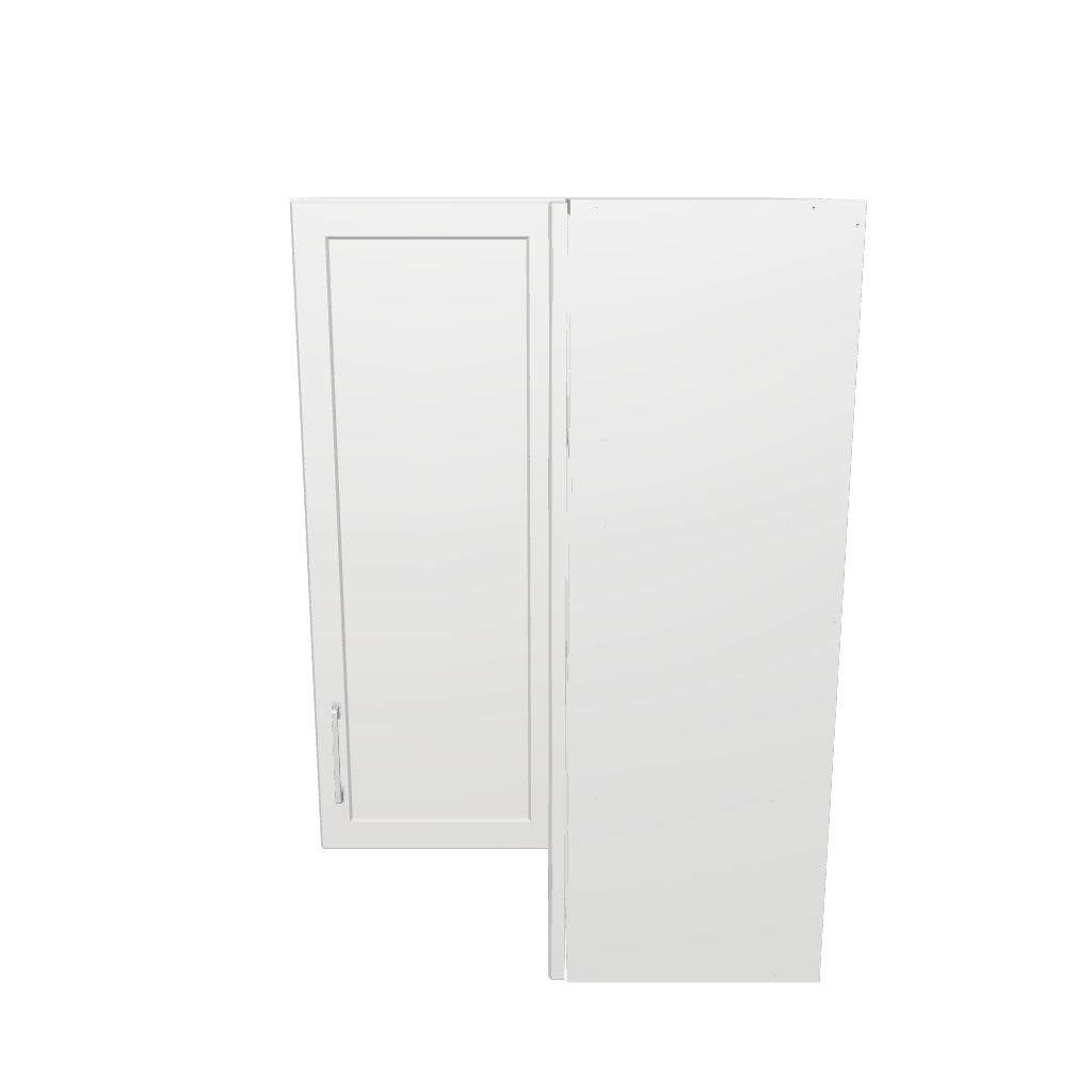 26x26" Wide x 36" High Corner Wall Cabinet - Thermofoil Doors