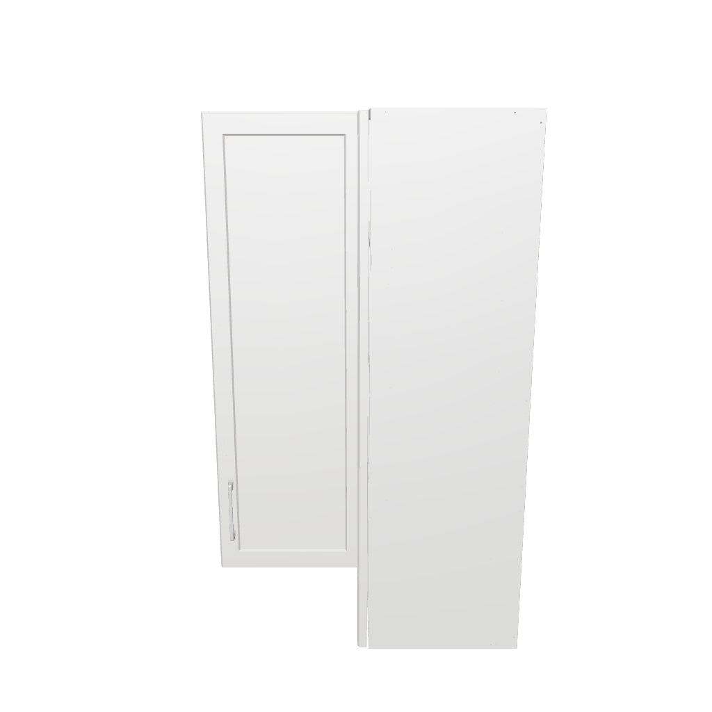 26x26" Wide x 42" High Corner Wall Cabinet - Thermofoil Doors