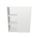 26" Wide 30" High Blind Corner Wall Cabinet - Door on Right/Left Side - Thermofoil Doors