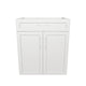 27" Wide Base Cabinet With Drawer On Top - Thermofoil Doors