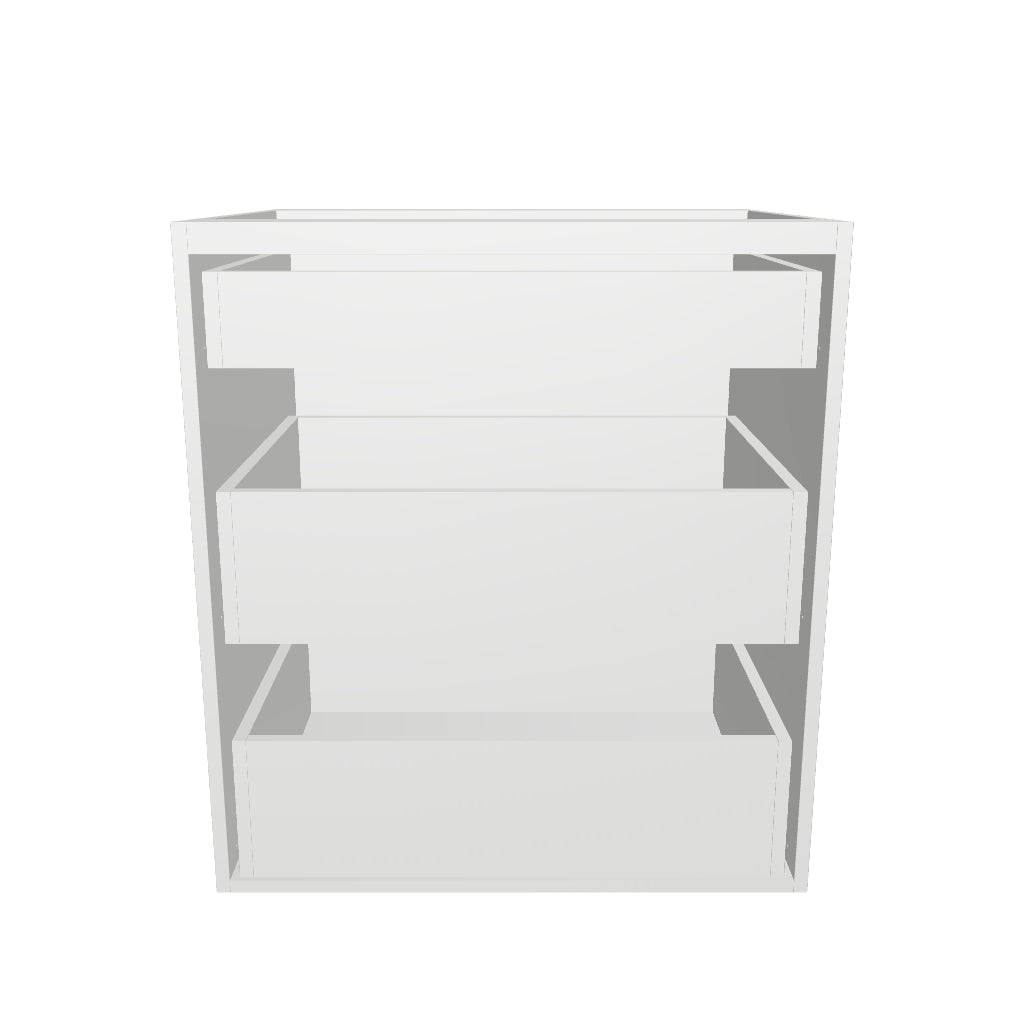 28" Wide Drawer Cabinet - Painted Doors