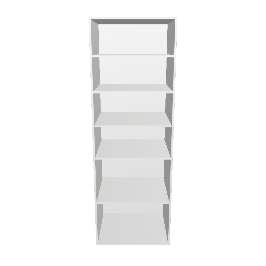 29" Wide Tall Pantry Cabinet - Painted Doors