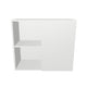 28" Wide 24" High Blind Corner Wall Cabinet - Door on Right/Left Side - Thermofoil Doors