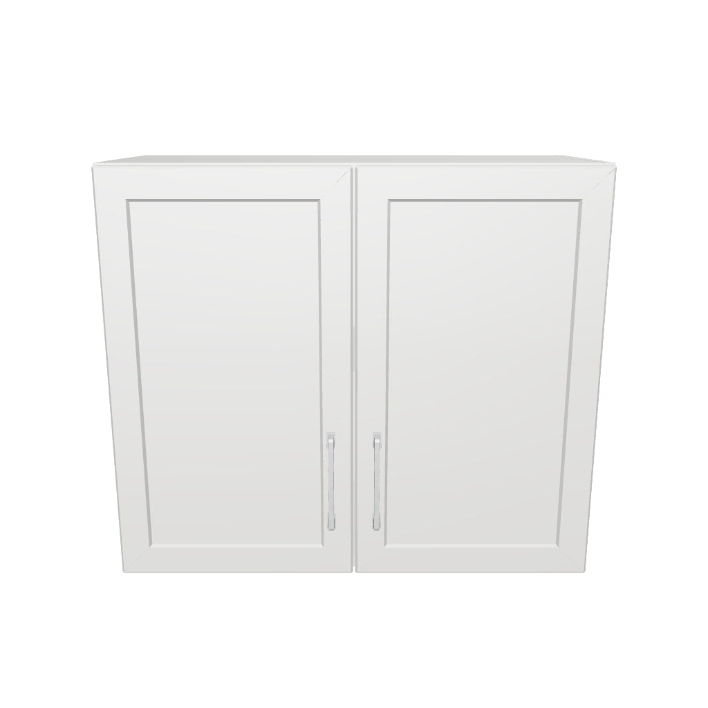 28" Wide x 24" High Wall Cabinet - Thermofoil Doors