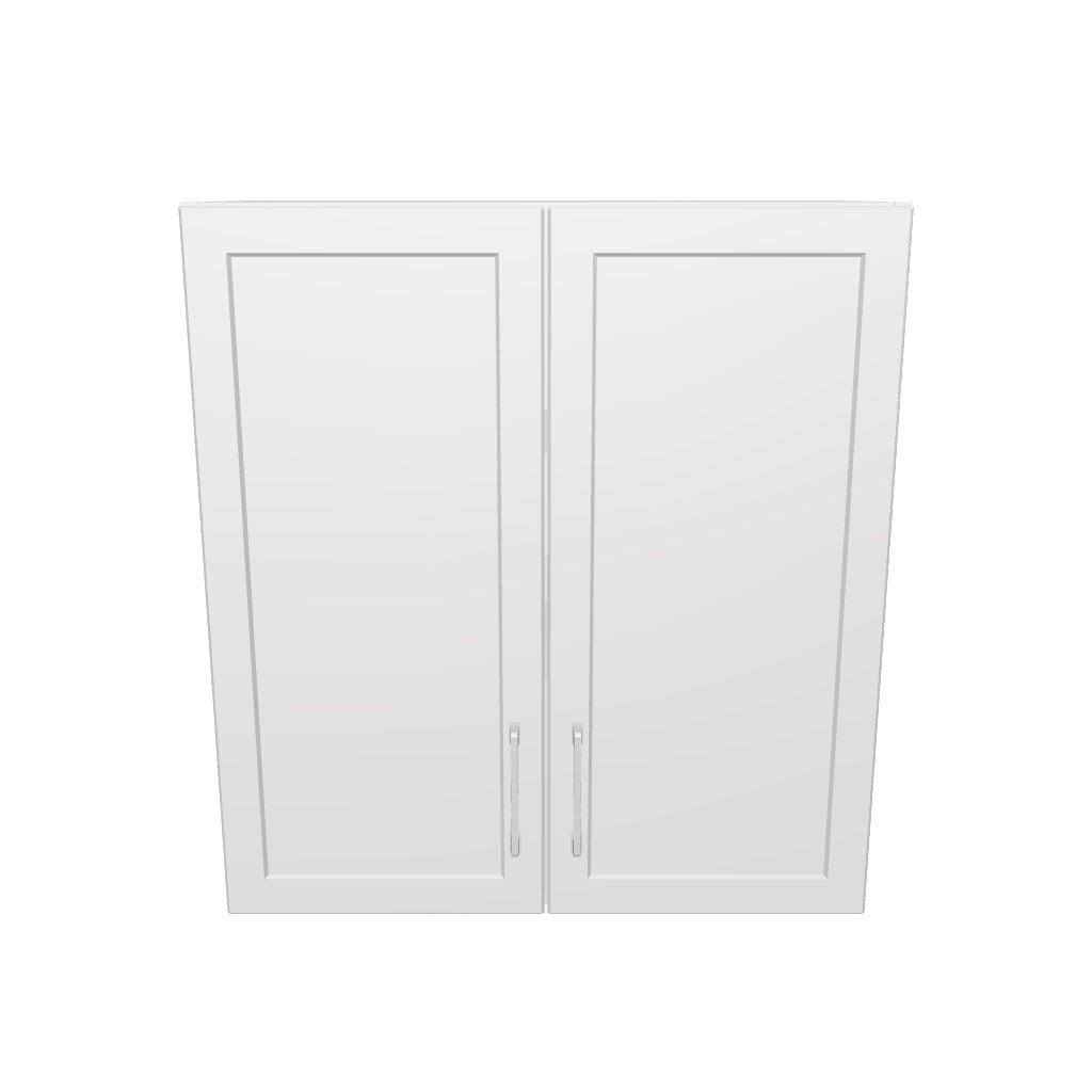 28" Wide x 30" High Wall Cabinet - Painted Doors
