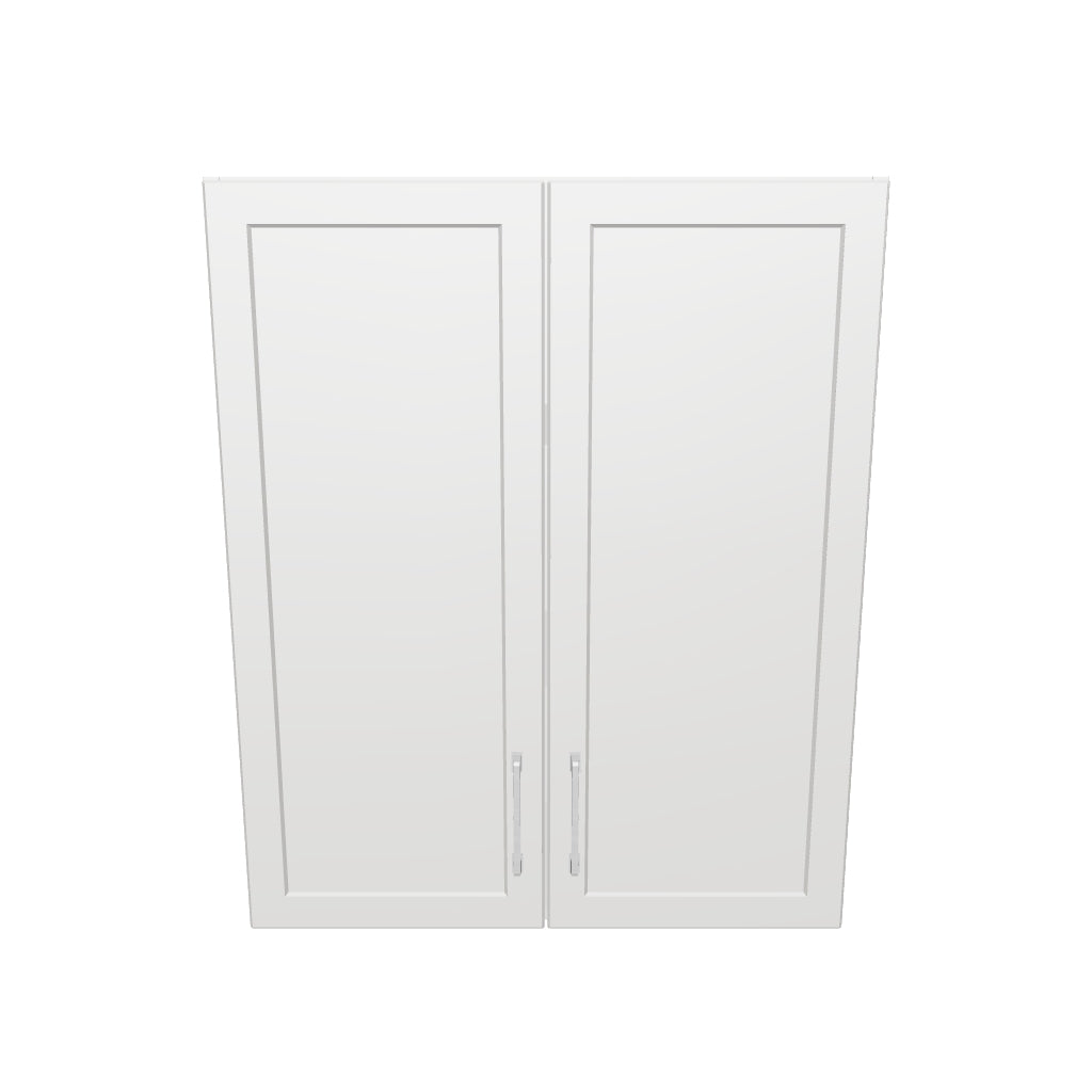 28" Wide x 34" High Wall Cabinet - Thermofoil Doors