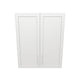 28" Wide x 34" High Wall Cabinet - Thermofoil Doors