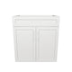 29" Wide Base Cabinet With Drawer On Top - Painted Doors