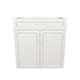 30" Wide Base Cabinet With Drawer On Top - Painted Doors