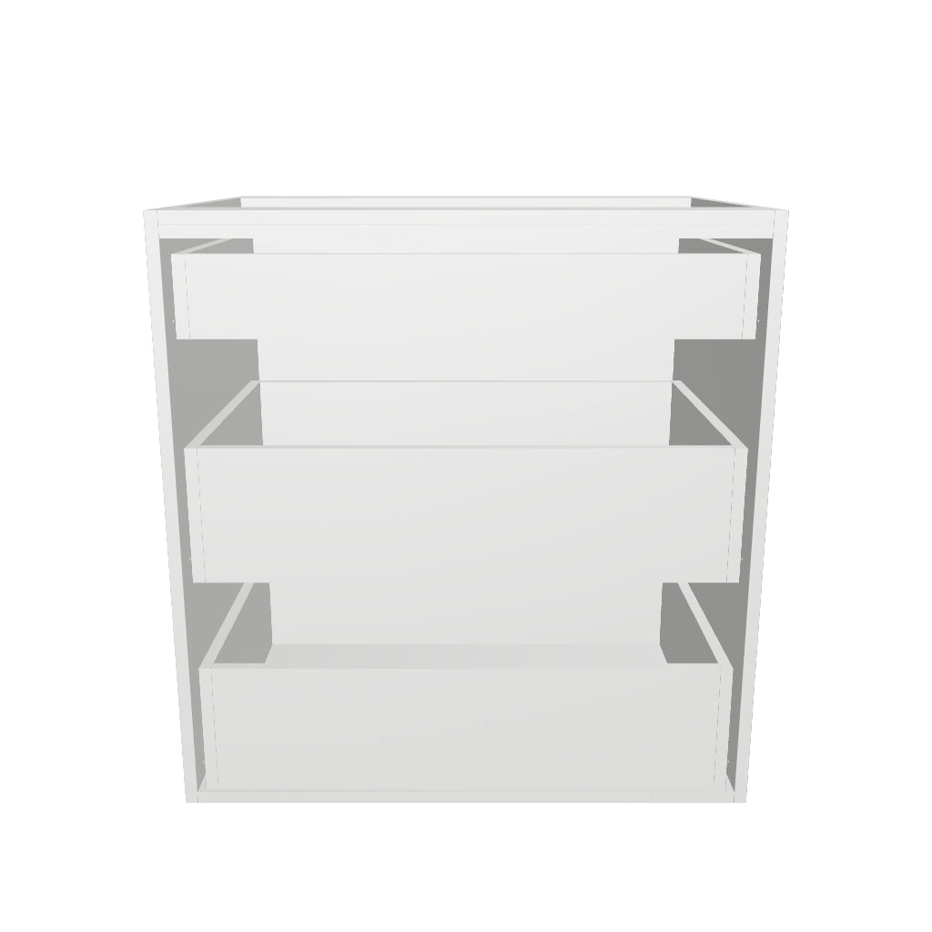 30" Wide Drawer Cabinet - Thermofoil Doors