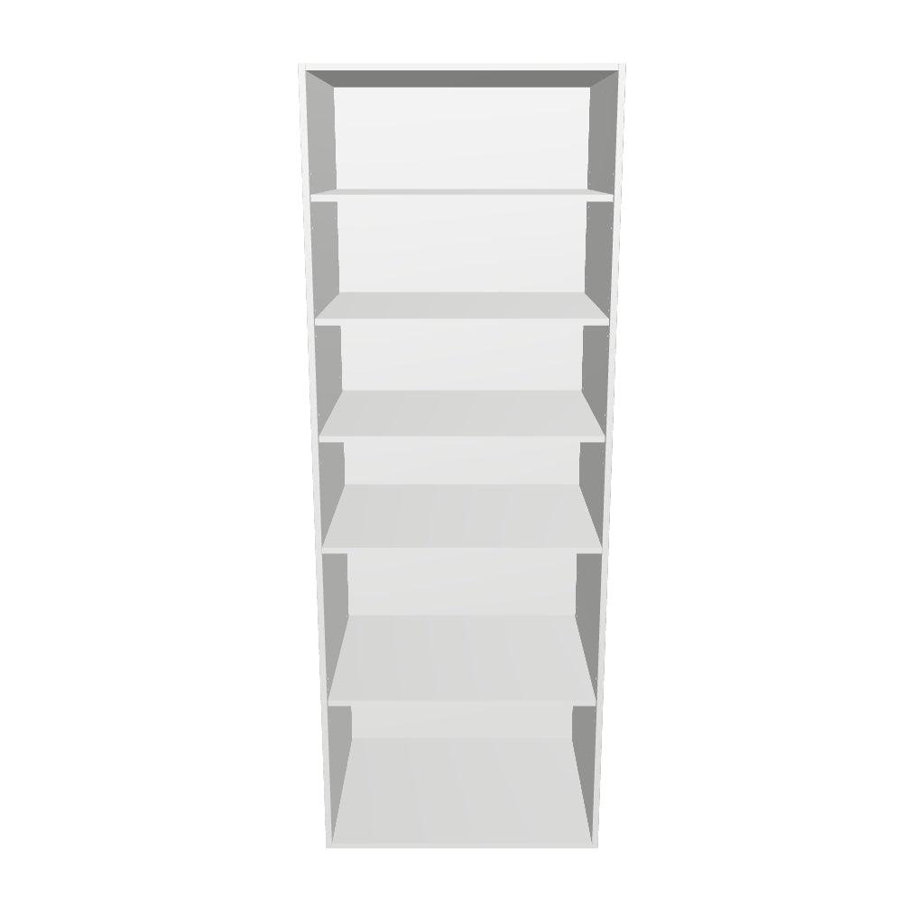 30" Wide Tall Pantry Cabinet - Thermofoil Doors