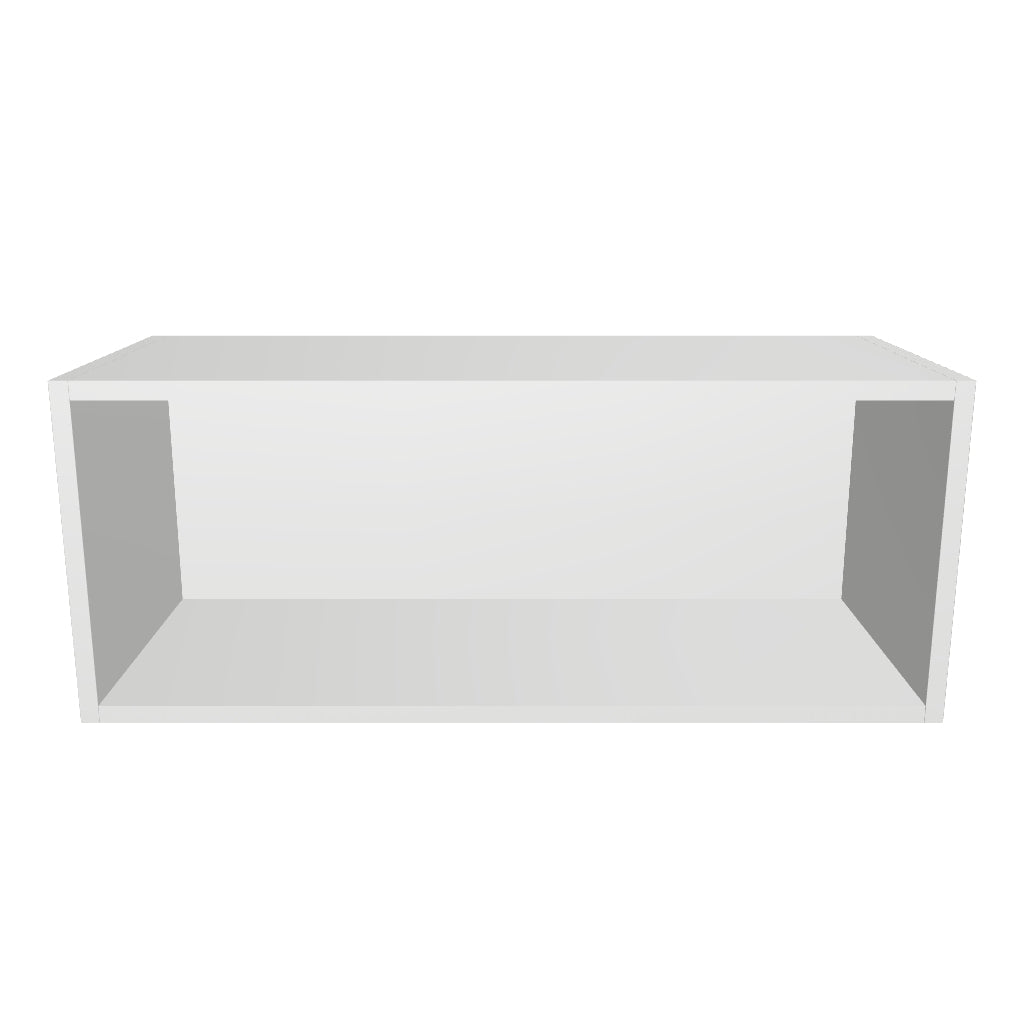 30" Wide x 12" High Fridge Cabinet - Thermofoil Doors