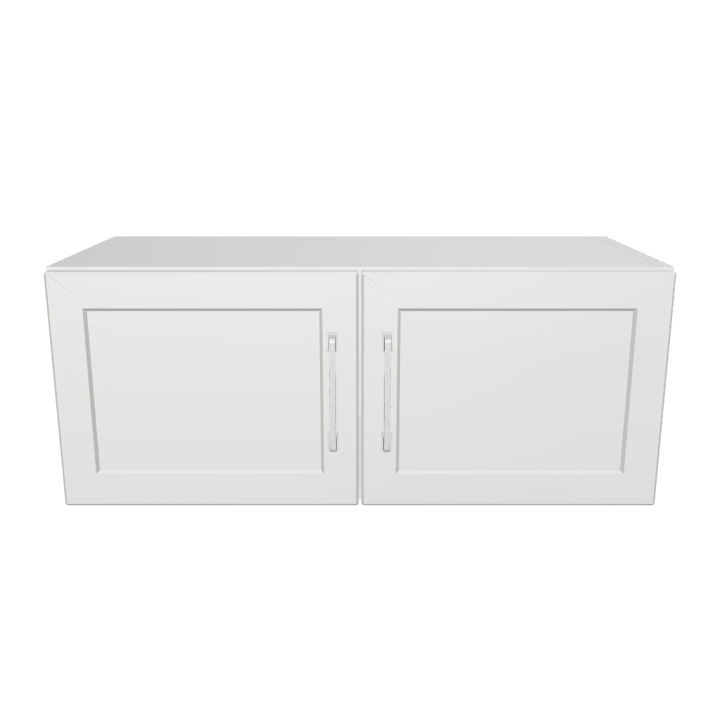 30" Wide x 12" High Fridge Cabinet - Thermofoil Doors — RTI CABINETS
