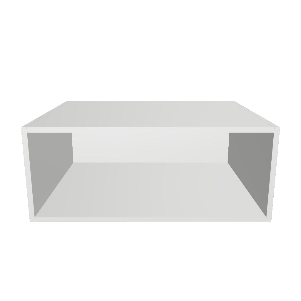 30" Wide x 12" High x 24" Deep Fridge Cabinet - Thermofoil Doors