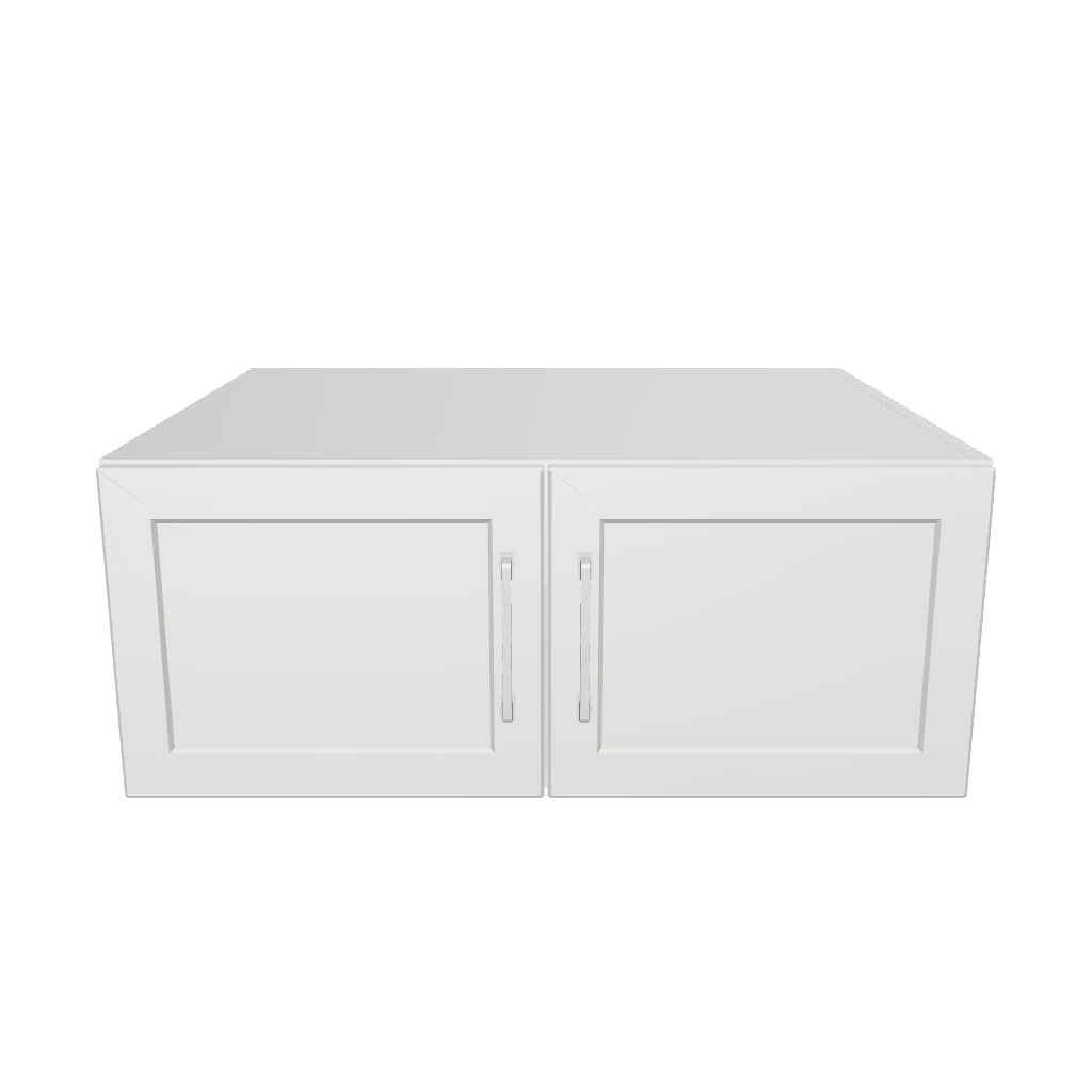 30" Wide x 12" High x 24" Deep Fridge Cabinet - Thermofoil Doors
