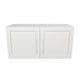30" Wide x 15" High Fridge Cabinet - Thermofoil Doors