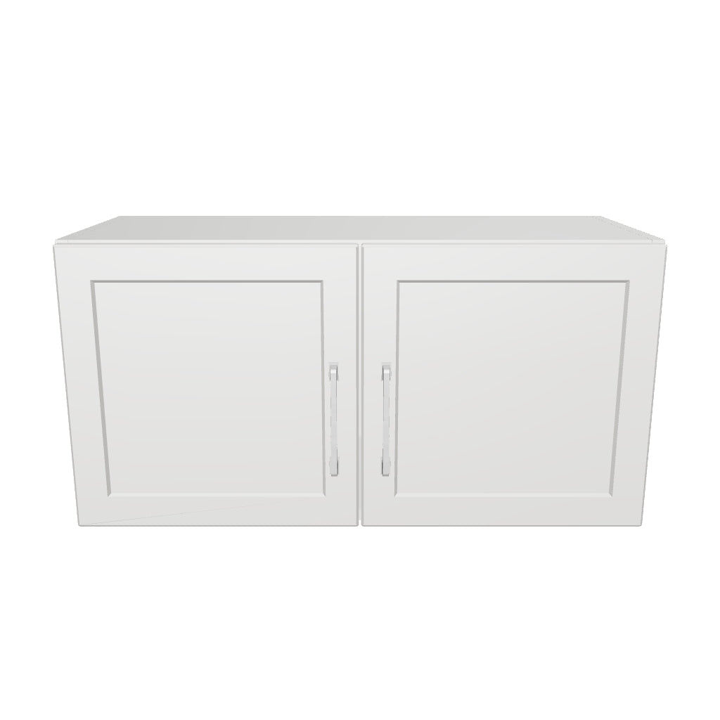 30" Wide x 15" High Fridge Cabinet - Thermofoil Doors — RTI CABINETS
