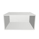 30" Wide x 15" High x 24" Deep Fridge Cabinet - Thermofoil Doors