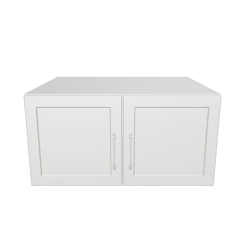 30" Wide x 15" High x 24" Deep Fridge Cabinet - Thermofoil Doors