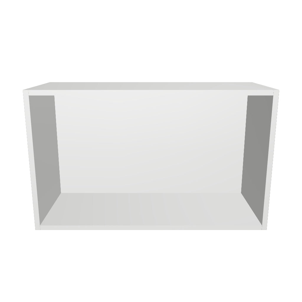 30" Wide x 18" High Fridge Cabinet - Thermofoil Doors