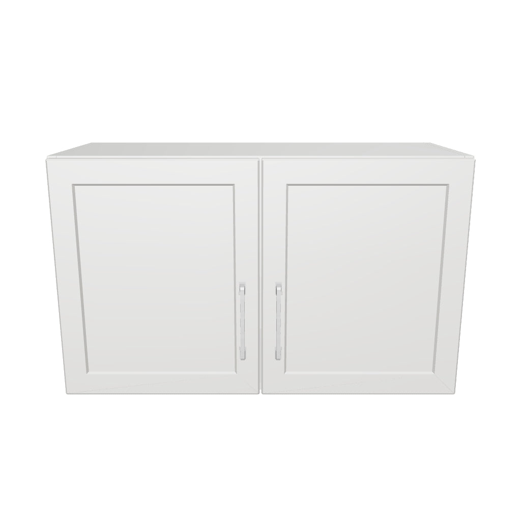 30" Wide x 18" High Fridge Cabinet - Thermofoil Doors
