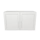 30" Wide x 18" High Fridge Cabinet - Thermofoil Doors