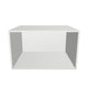 30" Wide x 18" High x 24" Deep Fridge Cabinet - Thermofoil Doors