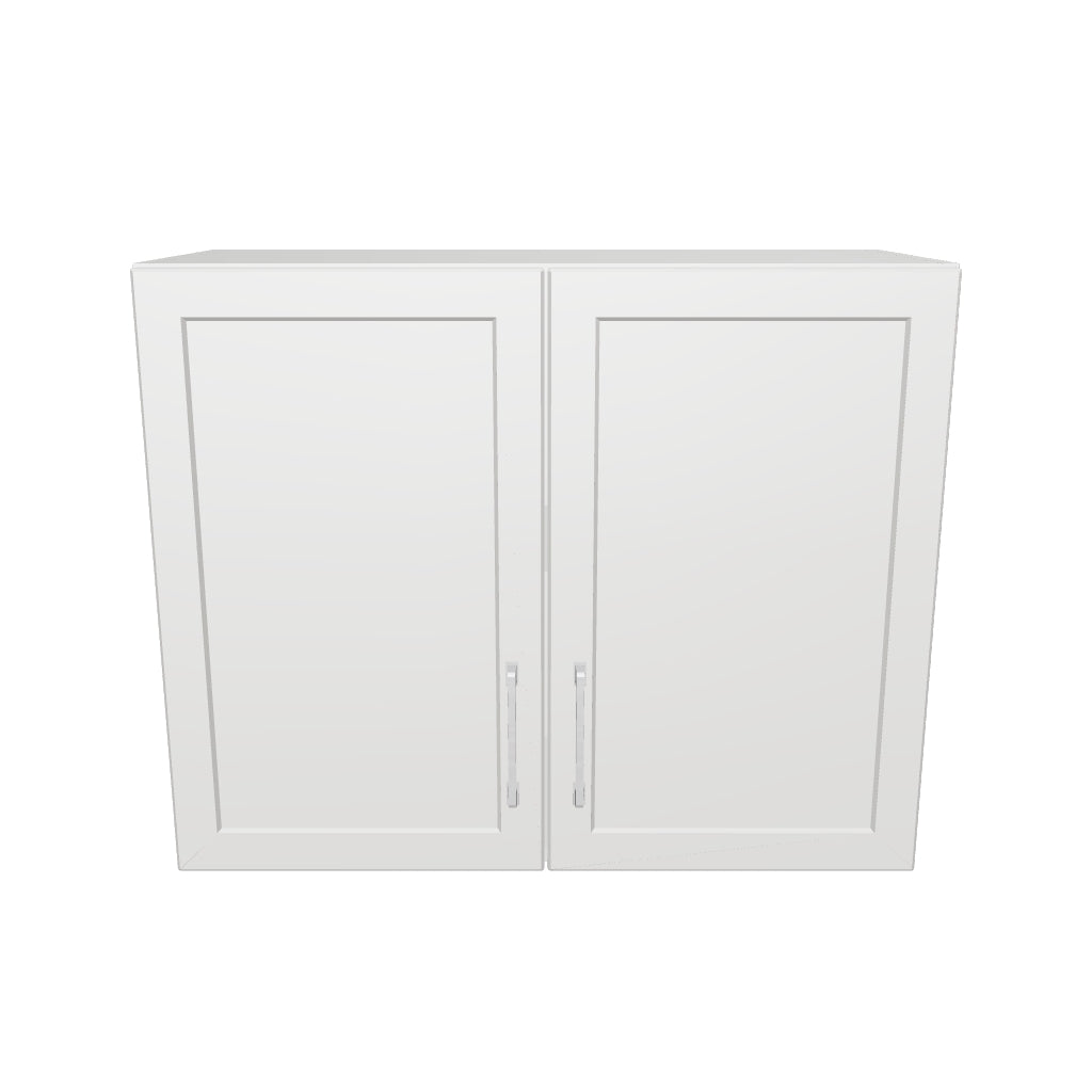 30" Wide x 24" High Wall Cabinet - Thermofoil Doors