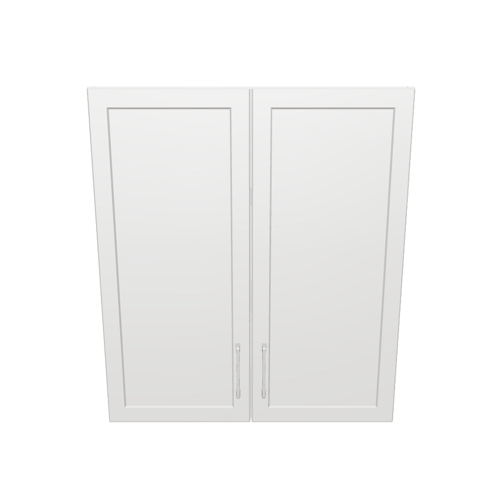 30" Wide x 34" High Wall Cabinet - Thermofoil Doors