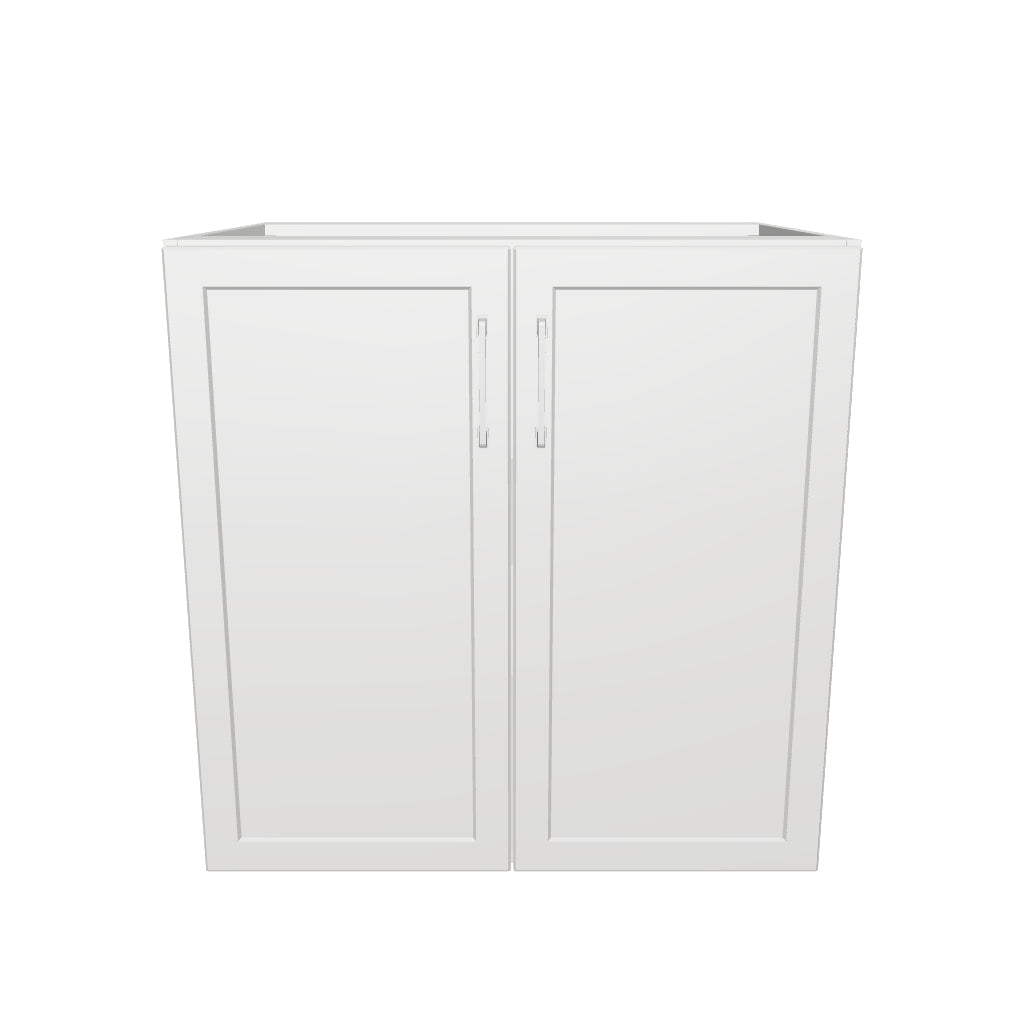 31" Wide Base Cabinet - Painted Doors