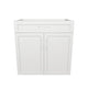 31" Wide Base Cabinet With Drawer On Top - Thermofoil Doors