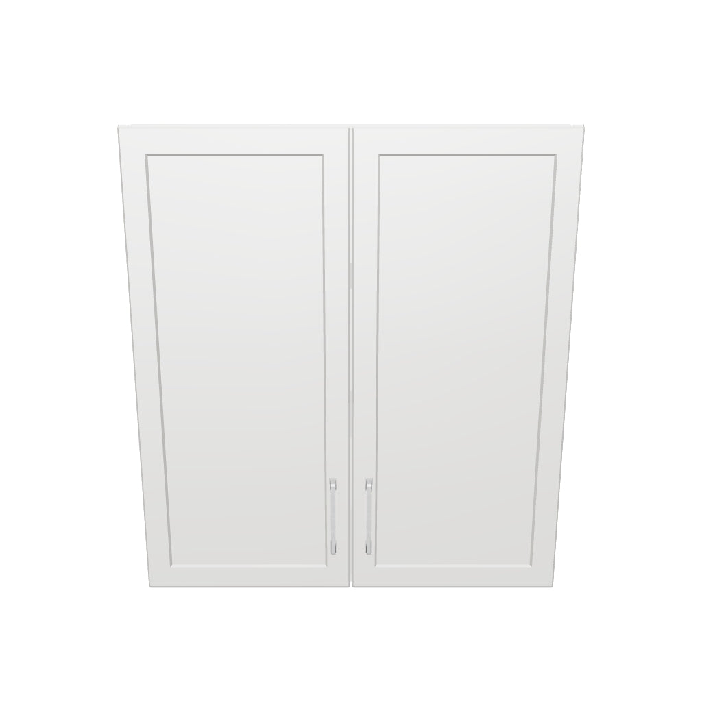 31" Wide x 34" High Wall Cabinet - Thermofoil Doors