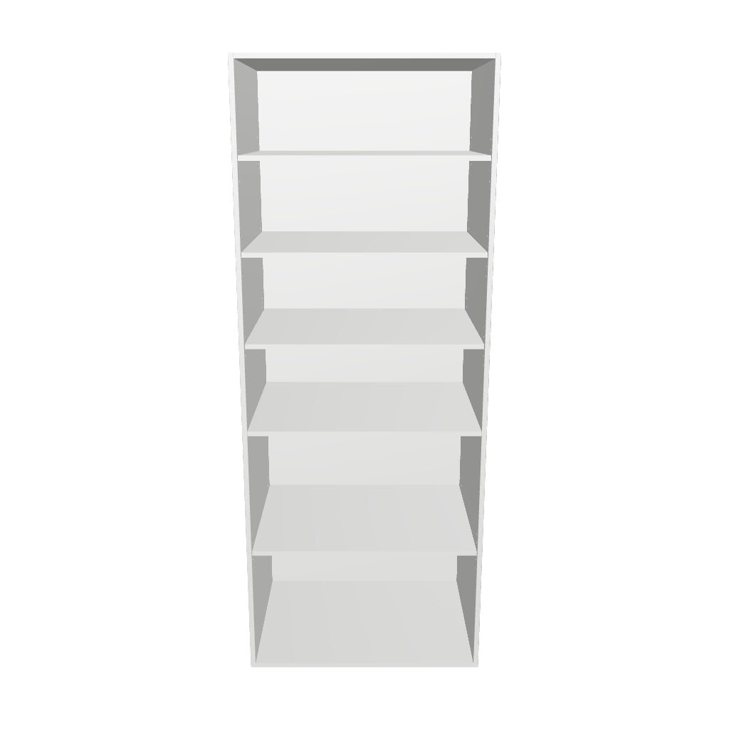 32" Wide Tall Pantry Cabinet - Thermofoil Doors