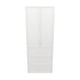 31" Wide Tall Pantry Cabinet with Drawers - Painted Doors