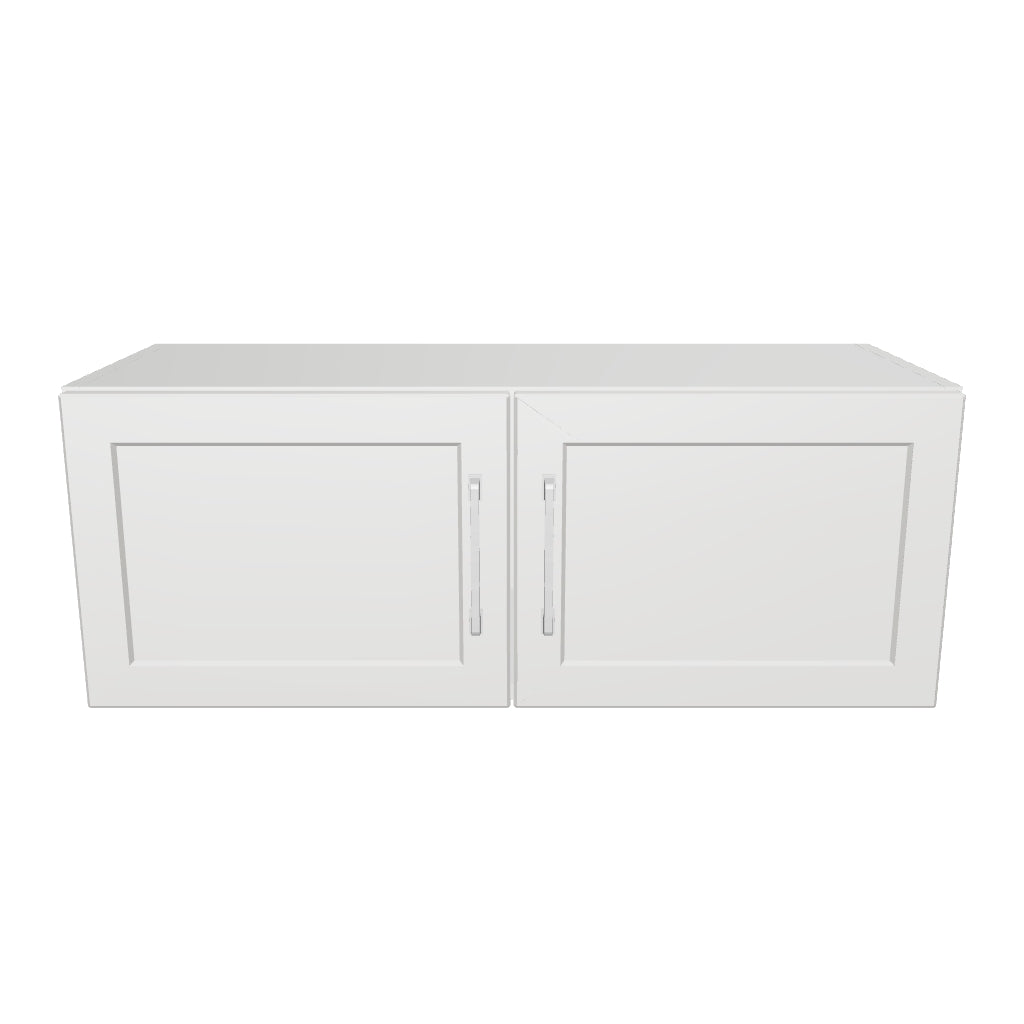 32" Wide x 12" High Fridge Cabinet - Thermofoil Doors