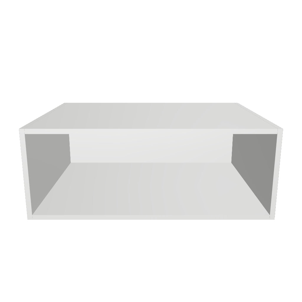 32" Wide x 12" High x 24" Deep Fridge Cabinet - Thermofoil Doors