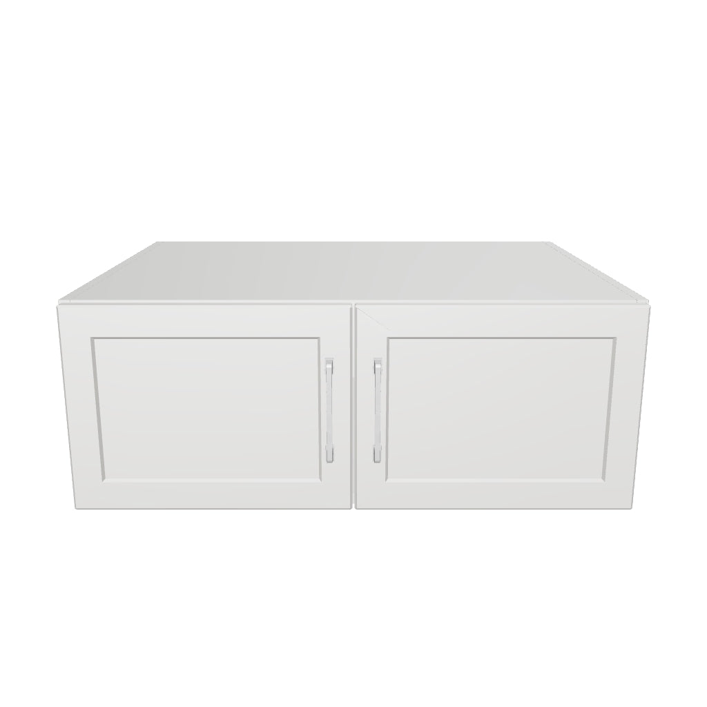 32" Wide x 12" High x 24" Deep Fridge Cabinet - Thermofoil Doors