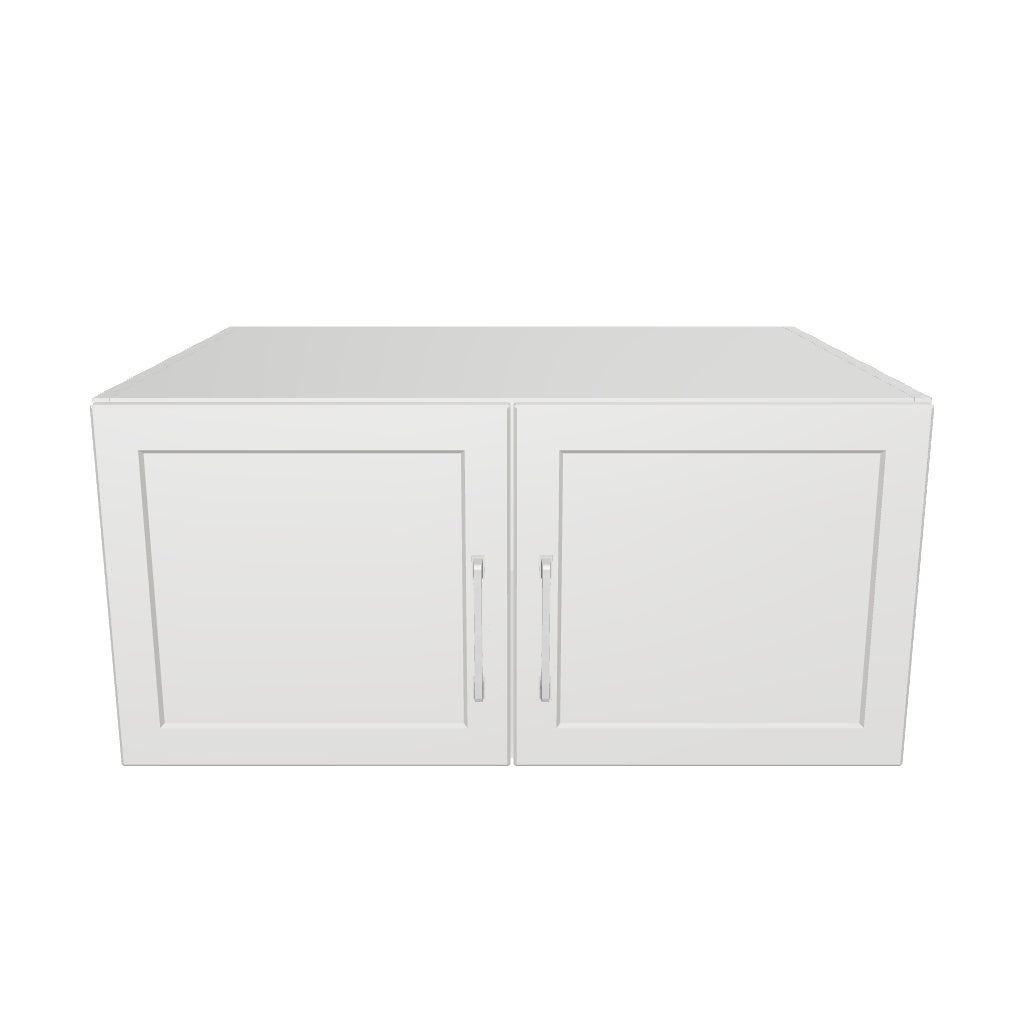 32" Wide x 15" High x 24" Deep Fridge Cabinet - Thermofoil Doors